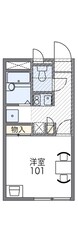 レオパレス東本町IIの物件間取画像